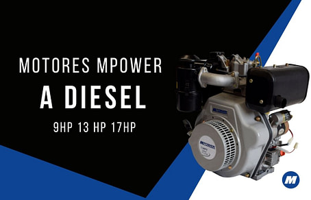 Motores MPower a Diesel 186FD, C188FD, C192FD.