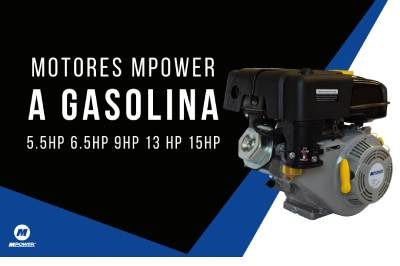 Motores Mpower a Gasolina168F, 168F-2B, 177F, 188F